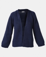 Royal T Oversized Cardi Knit Navy Photo