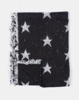 Miss Maxi Star Struck Blanket Scarf Black Photo
