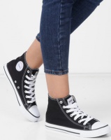 Tomy Takkies Basic Canvas High Top Black Photo