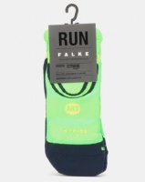 Falke Performance Falke Stride Hidden Unisex Socks Neon Green & Ink Photo