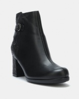 Froggie Leather Billie Ankle Boots Black Photo