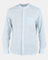 Leviâ€™s Â® Mandarin 1 Pocket Burrows Arctic Shirt Blue Strip Photo
