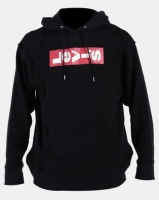 Leviâ€™s Â® Relaxed Graphic Boxtab Oversized Hoodie Mineral Black Photo