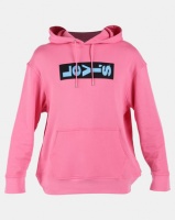 Leviâ€™s Â® Relaxed Graphic Boxtab Oversized Hoodie Reactive Pink Photo