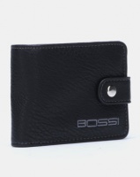 Bossi Small Billfold with Tab Wallet Black/Grey Photo