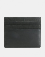 Bossi Antique Leather Card Holder Black Photo