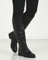 LaMara Long Studded Boots Black Photo