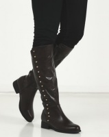 LaMara Long Studded Boots Brown Photo