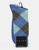 Falke Argyle Socks Palace Blue Photo
