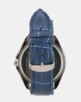 Digitime Cobalt Leather Watch Blue Photo