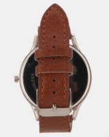 Digitime Dust Leather Watch Brown Photo