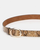 Lily Rose Lily & Rose Slither Belt Brown Photo