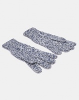 Blackchilli Cozy Knitt Gloves Mottled Blue Photo