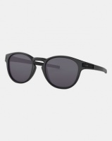 Oakley Latch Sunglasses Grey Matte Black Photo