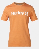 Hurley OAO Short Sleeve Solid T-shirt Orange Photo