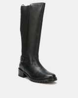 Step On Air Lynne Leather Long Boots Black Photo