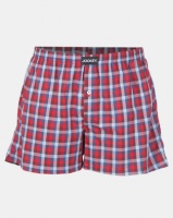 Jockey 3 Pack Woven Boxers Red/Blue Photo