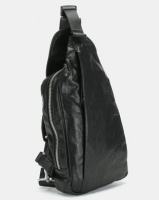 Blackchilli Vintage Crossbody Moon Bag Black Photo