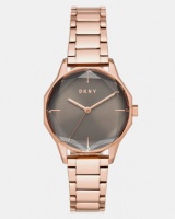 DKNY Round Cityspire Watch Rose Gold-plated Photo