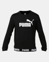 Puma Sportstyle Core Amplified Crew FL Black Photo