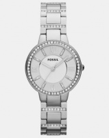 Fossil Virginia Stainless Steel Watch Silver Photo