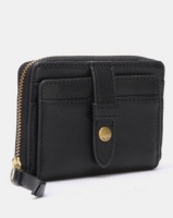 Fossil Fiona Leather Coin Wallet Black Photo