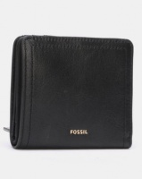 Fossil Logan Leather Small Bifold Wallet Black Photo