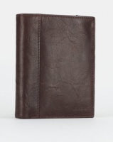 Fossil Neel Leather Intl Combination Wallet Brown Photo