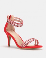 Staccato Evening Sandal Heels Red Photo