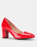Staccato Court Heels Red Photo