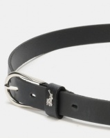Polo Belts Zoe 25MM Leather Belt Black Photo