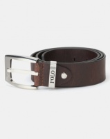 Polo Belts Swazi 40mm Embossed Black Leather Belt Photo