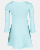 Pickallily Kids Long Sleeved Dress Aqua Photo