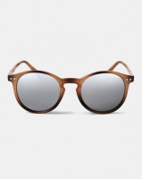CHPO Trestles Sunglasses Brown/Silver Mirror Photo