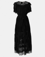 Fred Tsuya Lacre Maxi Dress Black Photo