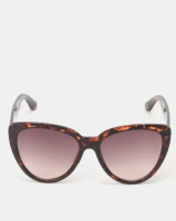 New Look Oversized Cat Eye Sunglasses Dark Brown Photo