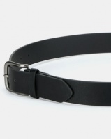 New Look Leather-Look Belt Black Photo