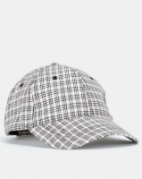 New Look Grid Check Cap Light Pink Photo