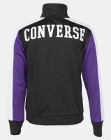 Converse Retro Sport Lightweight Warm Up Jacket Black Photo