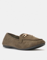 Legit Loafer with Flat Metal Bar Fatigue Photo