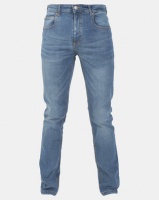 Crosshatch Melfort Slim Fit Denim Jeans Stone Wash Photo