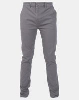 Crosshatch Kelso Stretch Slim Chinos Charcoal Photo