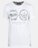 Crosshatch White Flitwick Logo T-shirt Photo