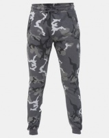 Smith Jones Smith & Jones Asphalt Baisley Hurston Camo Fleece Joggers Grey Photo