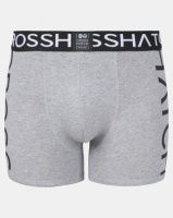 Crosshatch 3 Pack Holkham Printed Bodyshorts Grey Photo