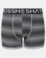 Crosshatch 3 Pack Formbee Printed Bodyshorts Grey Photo