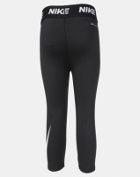 Nike Girls Sport Eessential Printed Leggings Black Photo