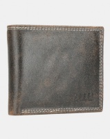 Bossi Small Bill Fold Wallet With Stitch Detail Brown Photo