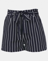 Royal T Striped Tie Shorts Navy Photo