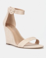 Call it Spring PORTREE Nude High Heeled Wedges Photo